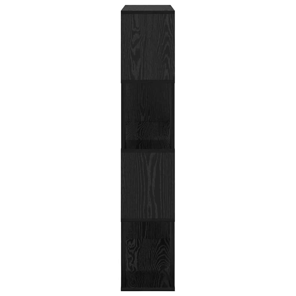Ensemble meuble TV Noir 80 x 24 x 125 cm Bois d'ingénierie - XIOS