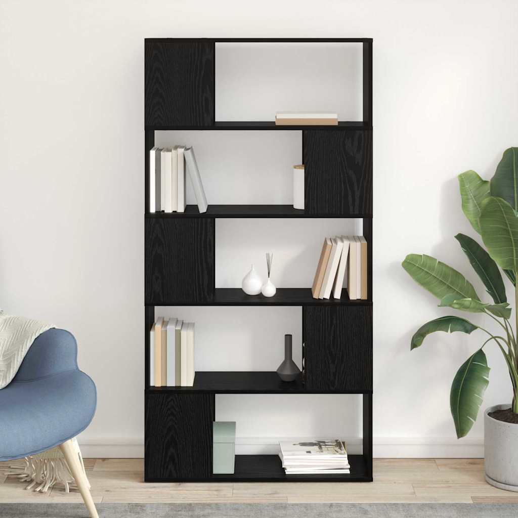 Ensemble meuble TV Noir 80 x 24 x 156 cm Bois d'ingénierie - XIOS