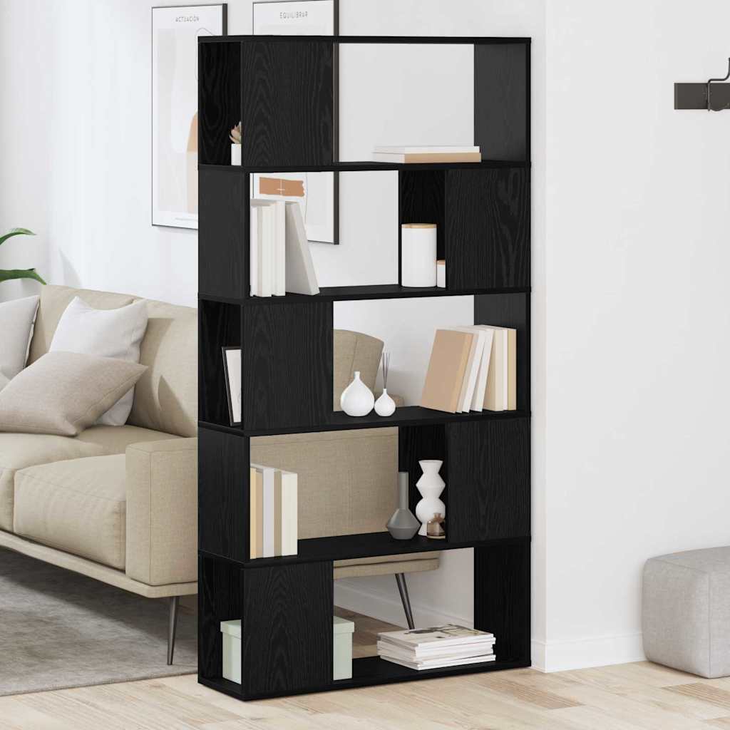 Ensemble meuble TV Noir 80 x 24 x 156 cm Bois d'ingénierie - XIOS