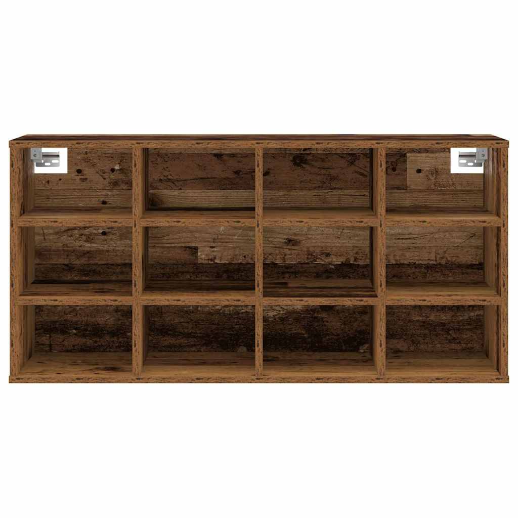 Cabinet à chaussures avec étagère Bois ancien 103 x 30 x 51 cm - XIOS