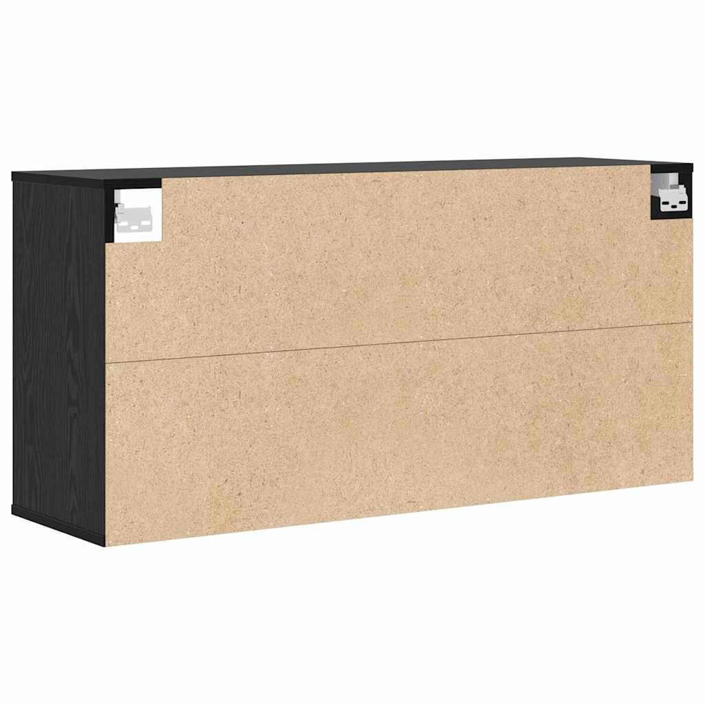 Cabinet à chaussures avec étagère Chêne noir 103 x 30 x 51 cm - XIOS