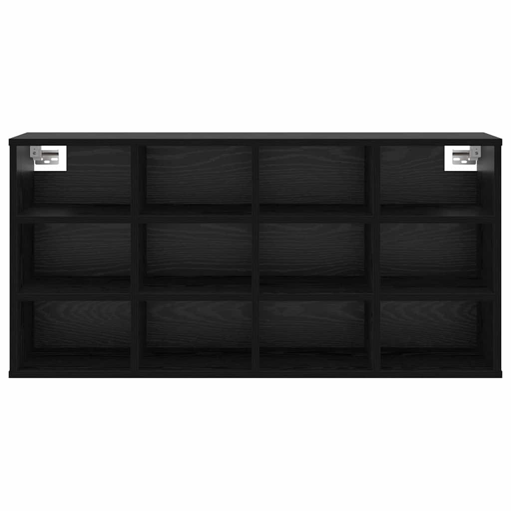 Cabinet à chaussures avec étagère Chêne noir 103 x 30 x 51 cm - XIOS