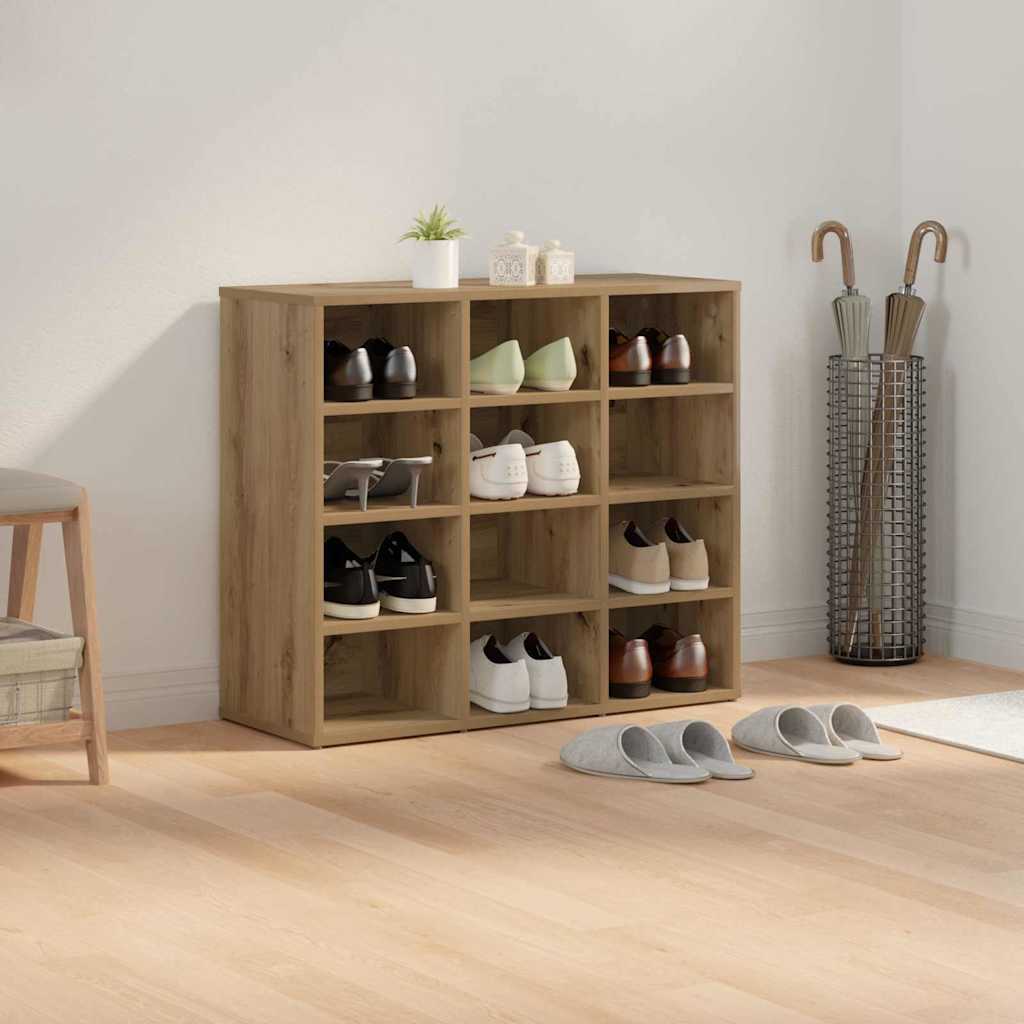 Cabinet à chaussures 77,5 x 30 x 67 cm Bois d'ingénierie - XIOS