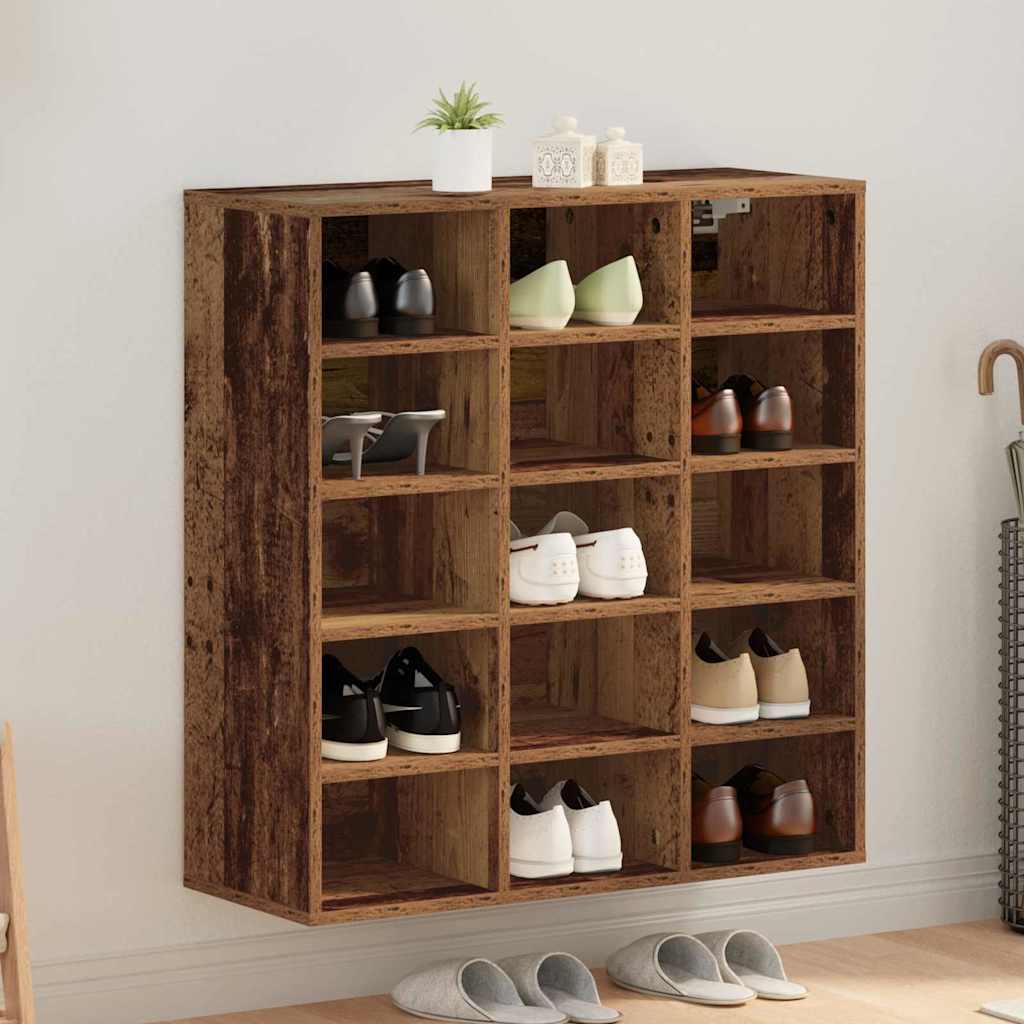 Cabinet à chaussures Bois ancien 77,5 x 30 x 83,5 cm - XIOS