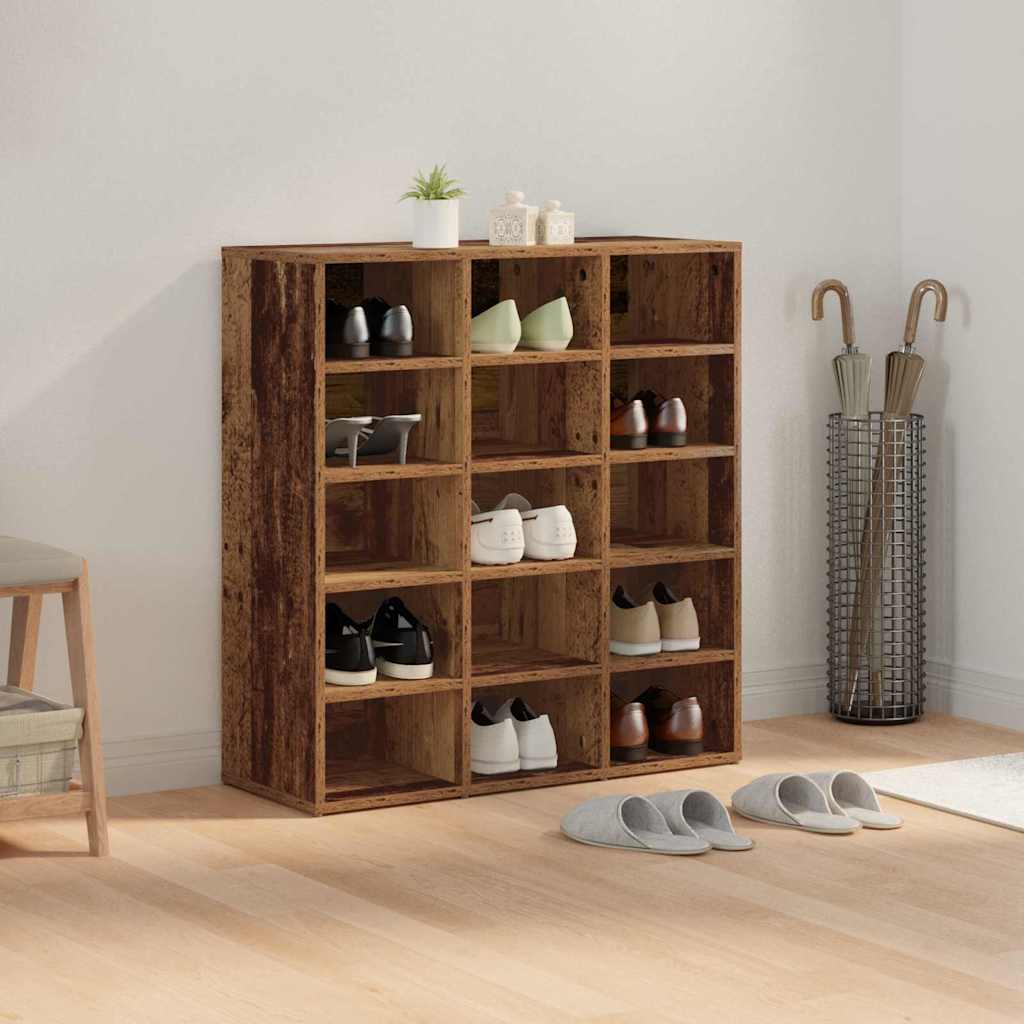Cabinet à chaussures Bois ancien 77,5 x 30 x 83,5 cm - XIOS