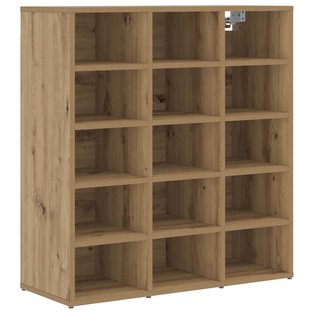 Cabinet à chaussures Chêne artisanal 77,5 x 30 x 83,5 cm - XIOS