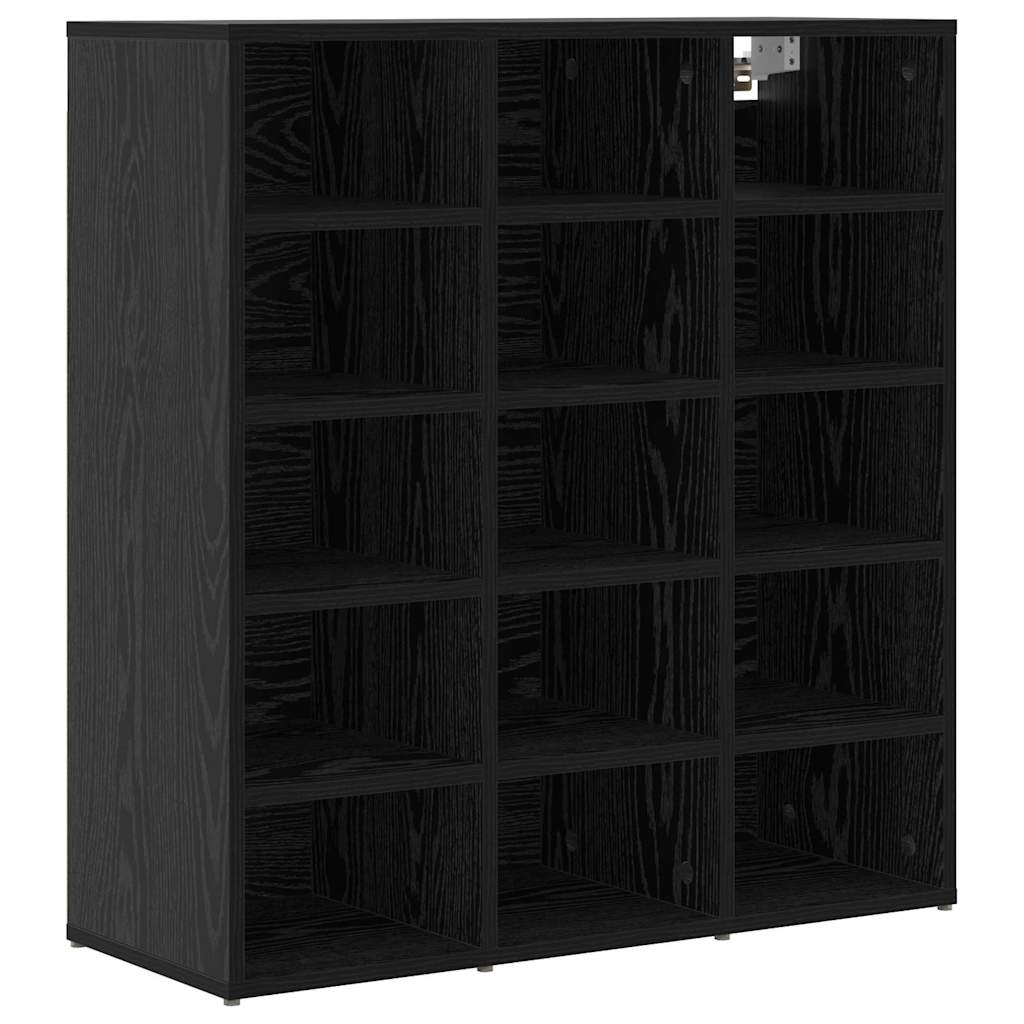 Cabinet à chaussures Chêne noir 77,5 x 30 x 83,5 cm - XIOS