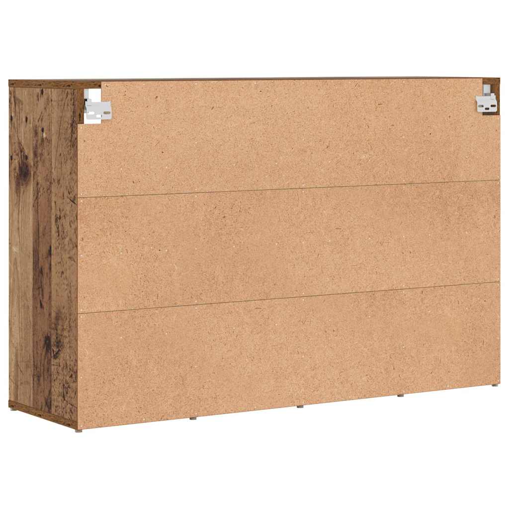 Cabinet à chaussures avec étagère Bois ancien 103 x 30 x 67 cm - XIOS