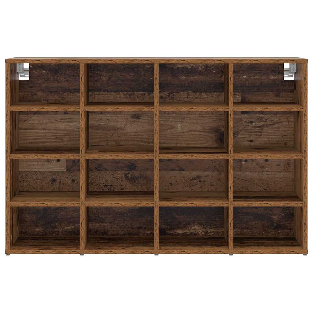 Cabinet à chaussures avec étagère Bois ancien 103 x 30 x 67 cm - XIOS