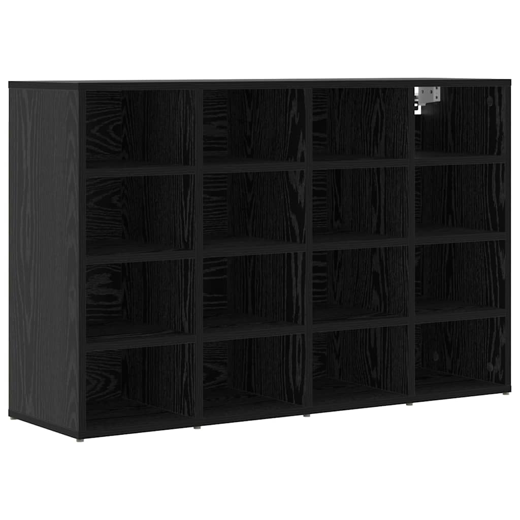 Cabinet à chaussures avec étagère Chêne noir 103 x 30 x 67 cm - XIOS