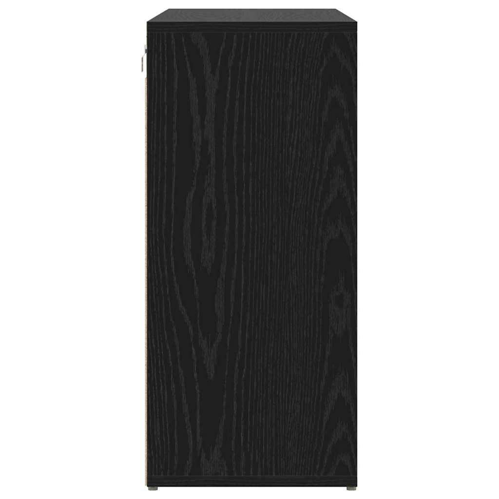 Cabinet à chaussures avec étagère Chêne noir 103 x 30 x 67 cm - XIOS