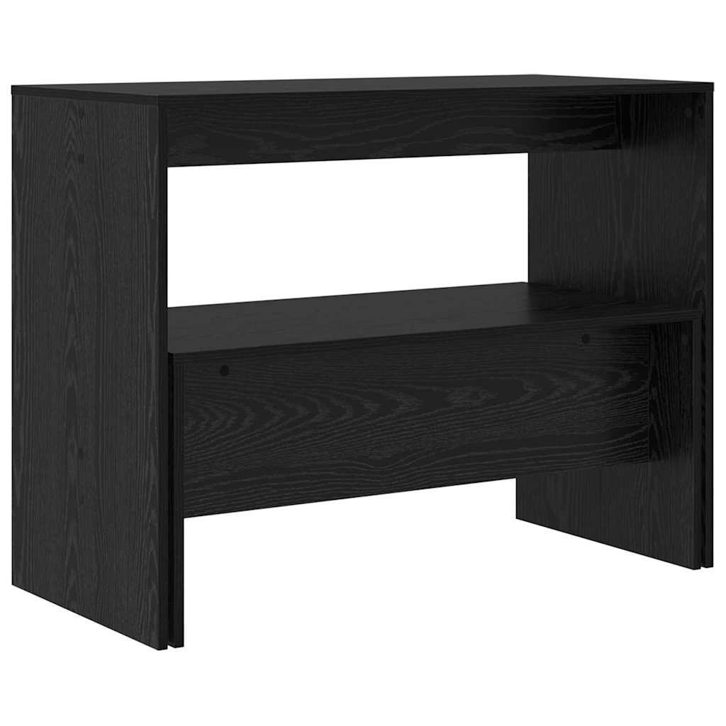 Ensemble de salle à manger 2 pcs Chêne noir Bois d'ingénierie - XIOS