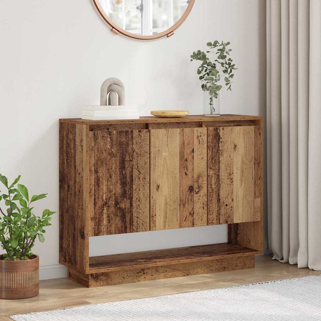 Buffet Bois ancien 97 x 29 x 75 cm Bois d'ingénierie - XIOS