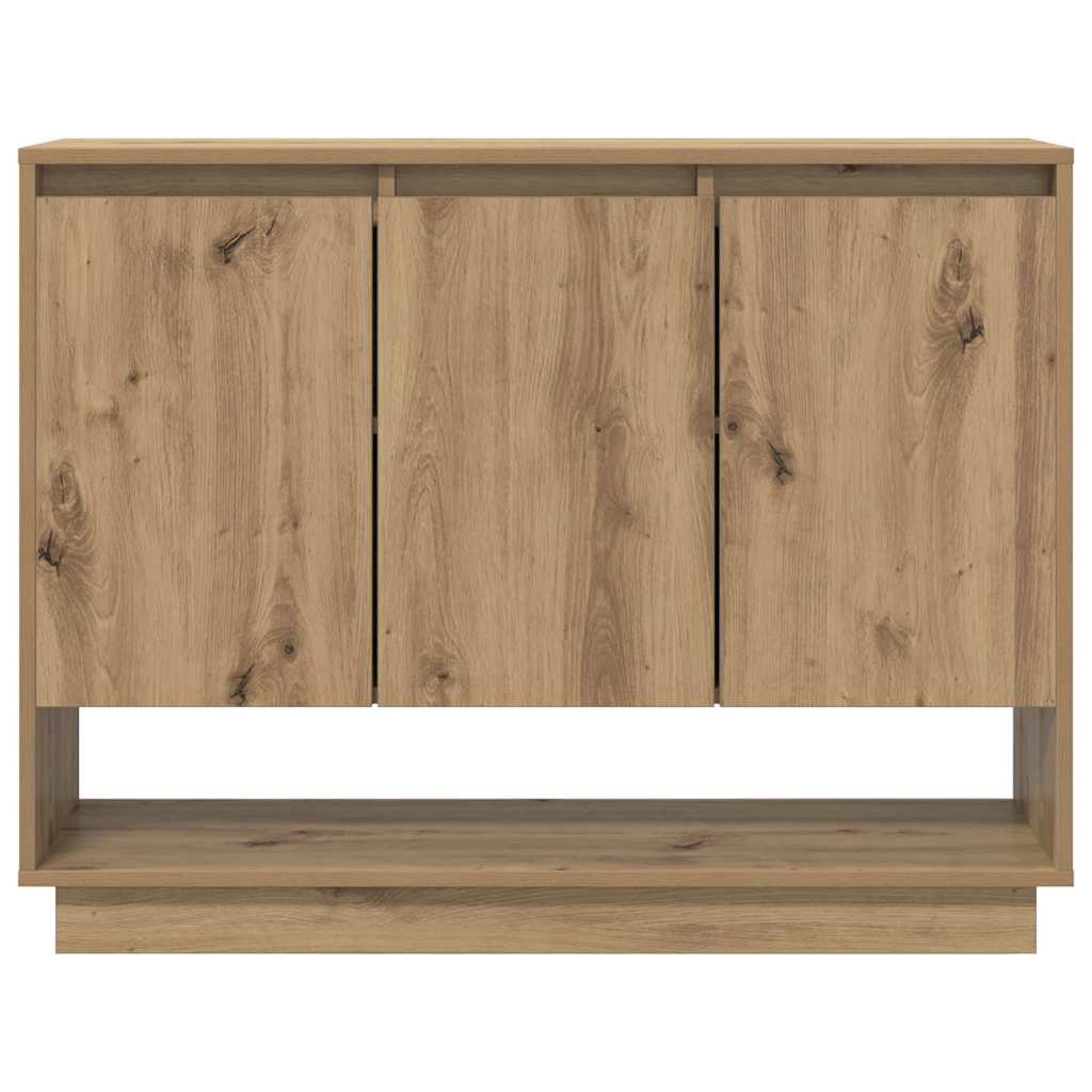 Buffet Chêne artisanal 97 x 29 x 75 cm Bois d'ingénierie - XIOS