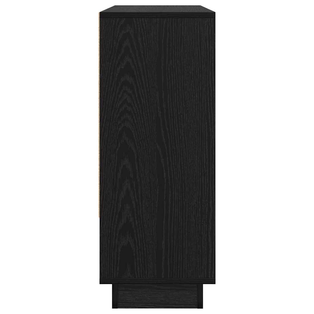 Buffet Chêne noir 97 x 29 x 75 cm Bois d'ingénierie - XIOS