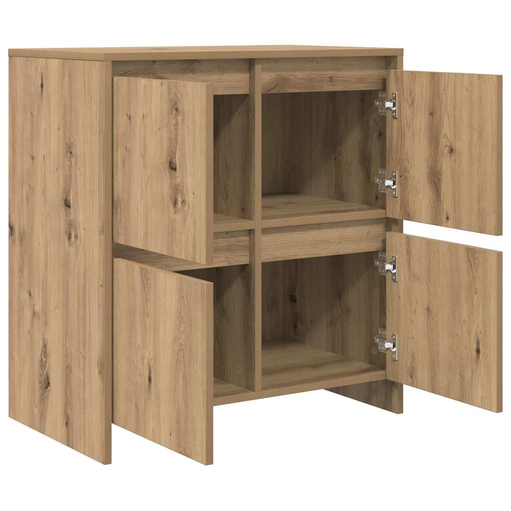 Buffet chêne artisanal 70 x 41 x 75 cm Bois d'ingénierie - XIOS