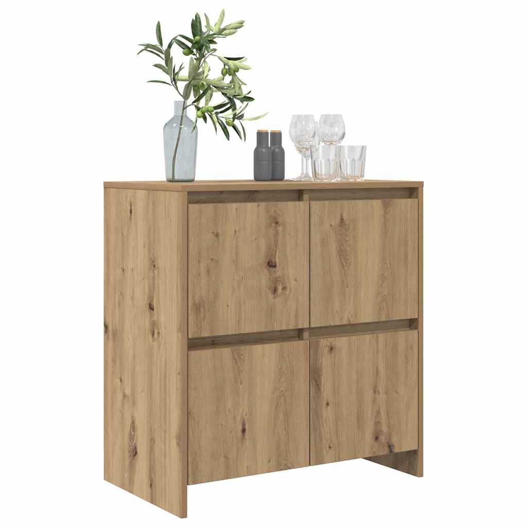 Buffet chêne artisanal 70 x 41 x 75 cm Bois d'ingénierie - XIOS