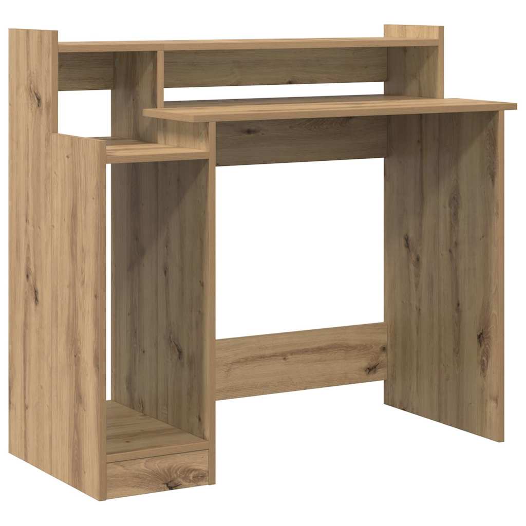Bureau chêne artisanal 97 x 45 x 90 cm Bois d'ingénierie - XIOS