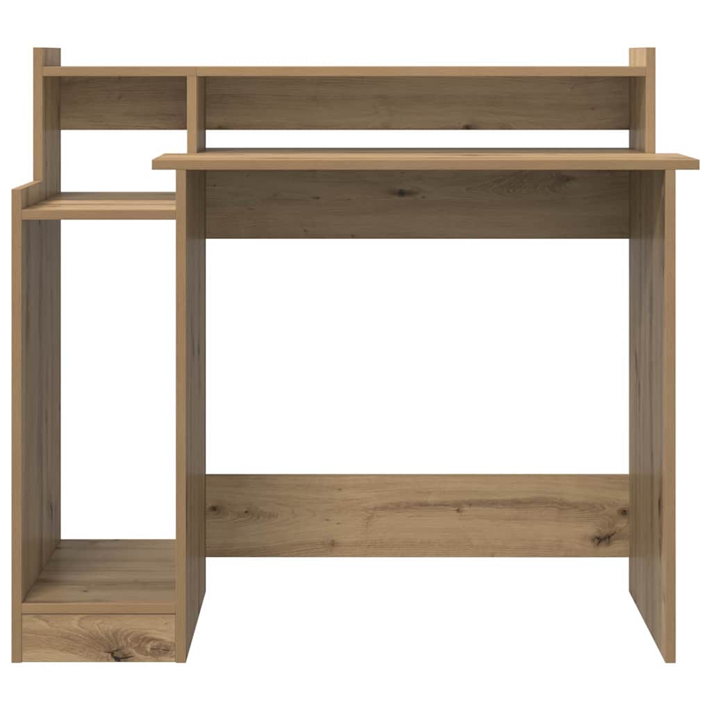 Bureau chêne artisanal 97 x 45 x 90 cm Bois d'ingénierie - XIOS