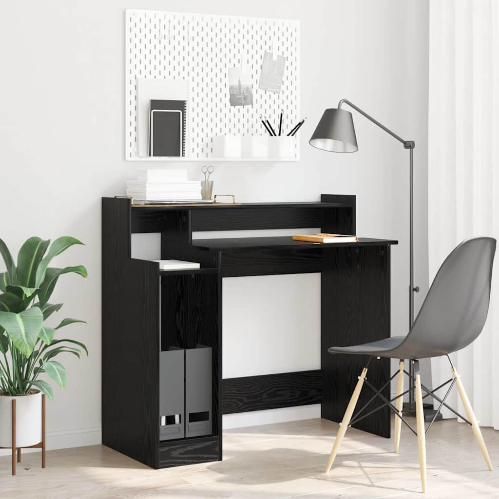 Bureau Chêne noir 97 x 45 x 90 cm Bois d'ingénierie - XIOS