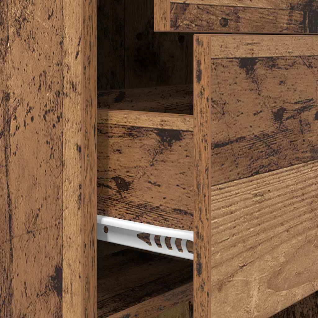 Bibliothèque Bois ancien 40 x 35 x 180 cm Bois d'ingénierie - XIOS