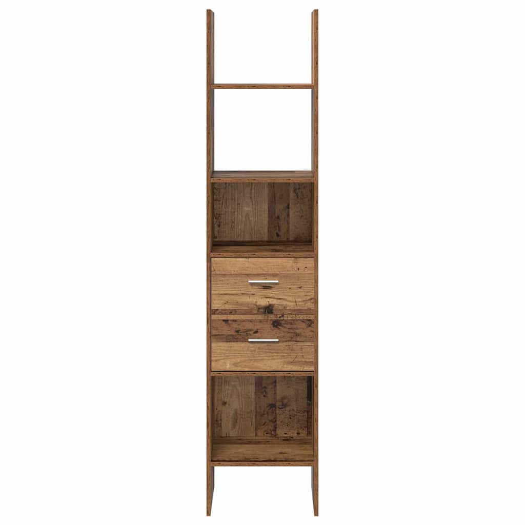 Bibliothèque Bois ancien 40 x 35 x 180 cm Bois d'ingénierie - XIOS