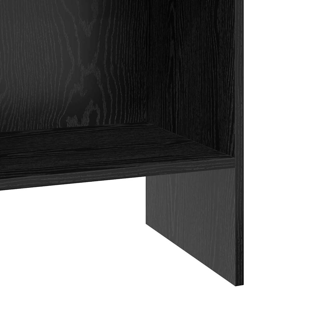 Bibliothèque Chêne noir 40 x 35 x 180 cm Bois d'ingénierie - XIOS