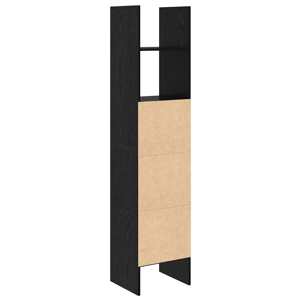 Bibliothèque Chêne noir 40 x 35 x 180 cm Bois d'ingénierie - XIOS