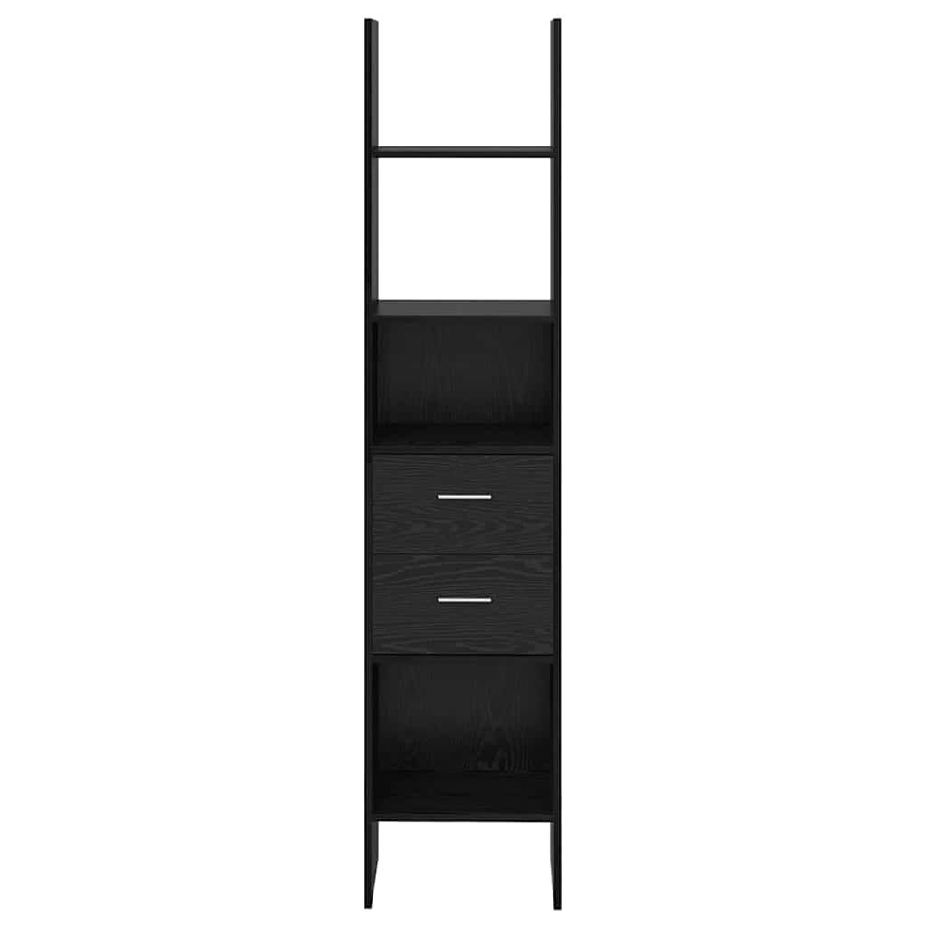 Bibliothèque Chêne noir 40 x 35 x 180 cm Bois d'ingénierie - XIOS