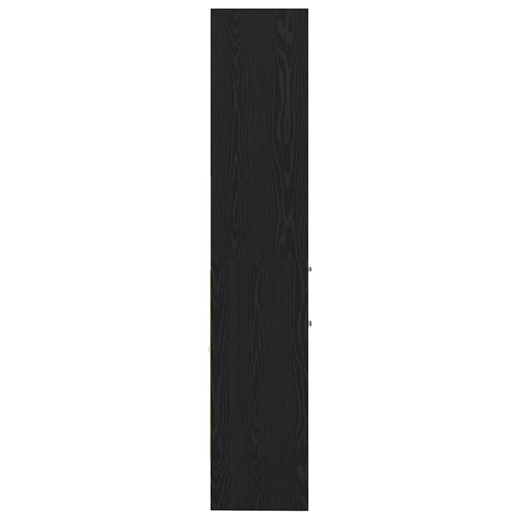Bibliothèque Chêne noir 40 x 35 x 180 cm Bois d'ingénierie - XIOS
