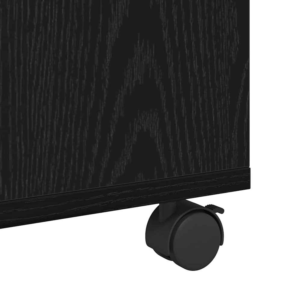 Table basse Chêne noir 75 x 75 x 38 cm Bois d'ingénierie - XIOS