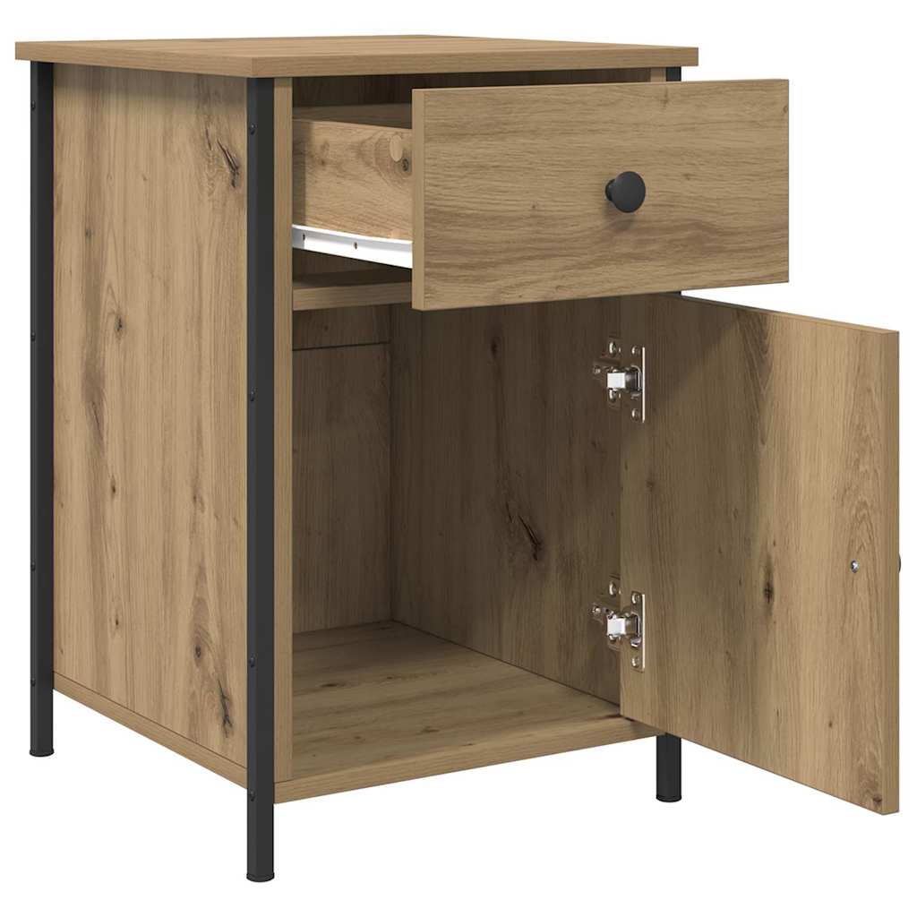 Cabinet de chevet Chêne artisanal 40 x 42 x 60 cm - XIOS