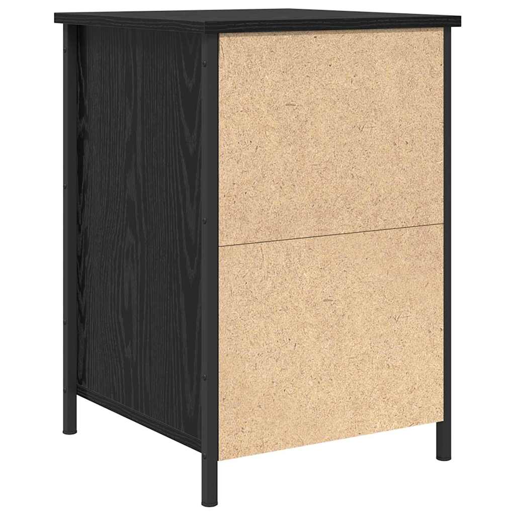 Cabinet de chevet avec tiroir 2 pcs Chêne noir 40 x 42 x 60 cm - XIOS