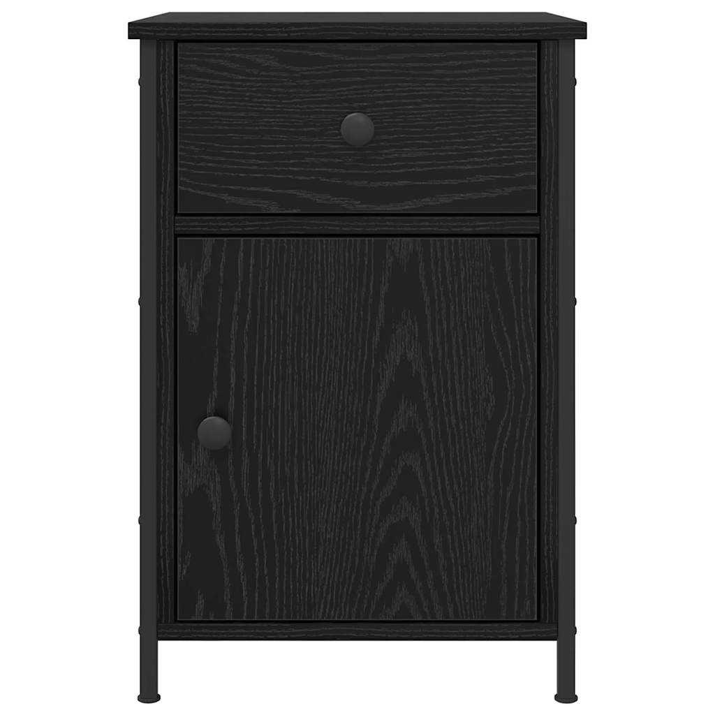 Cabinet de chevet avec tiroir 2 pcs Chêne noir 40 x 42 x 60 cm - XIOS