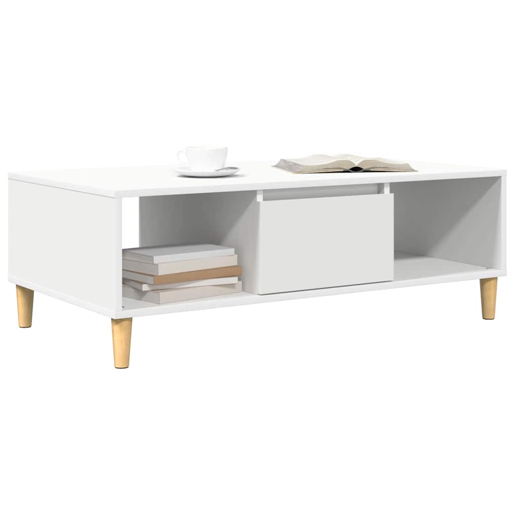 Table basse Blanc 102 x 55 x 35 cm - XIOS