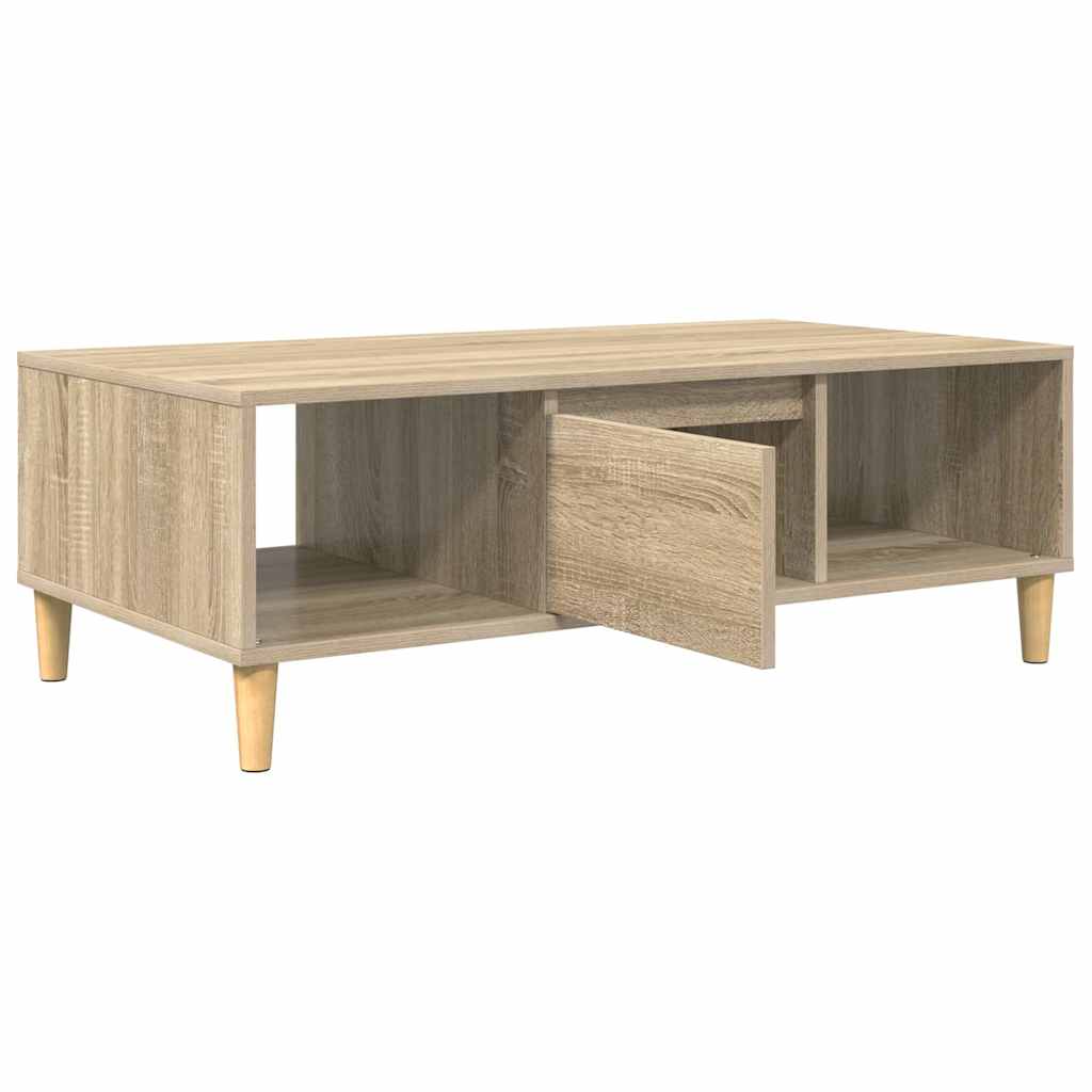 Table basse Chêne sonoma 103,5 x 60 x 35 cm Bois d'ingénierie - XIOS