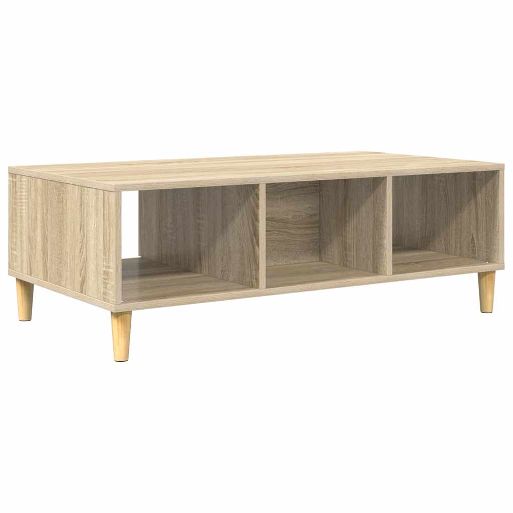 Table basse Chêne sonoma 103,5 x 60 x 35 cm Bois d'ingénierie - XIOS