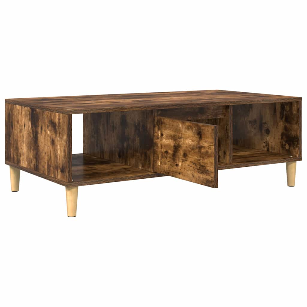 Table basse Chêne fumé 103,5 x 60 x 35 cm Bois d'ingénierie - XIOS