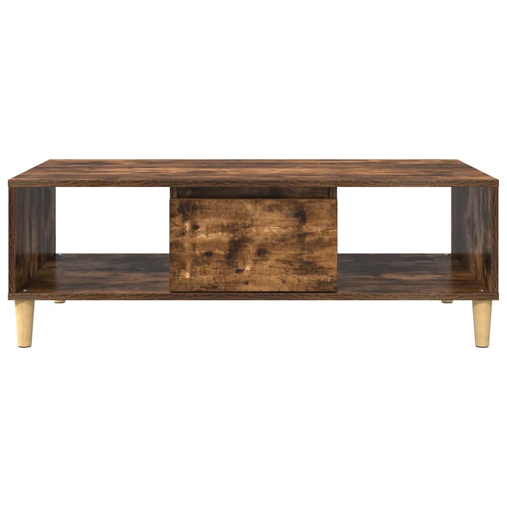 Table basse Chêne fumé 103,5 x 60 x 35 cm Bois d'ingénierie - XIOS