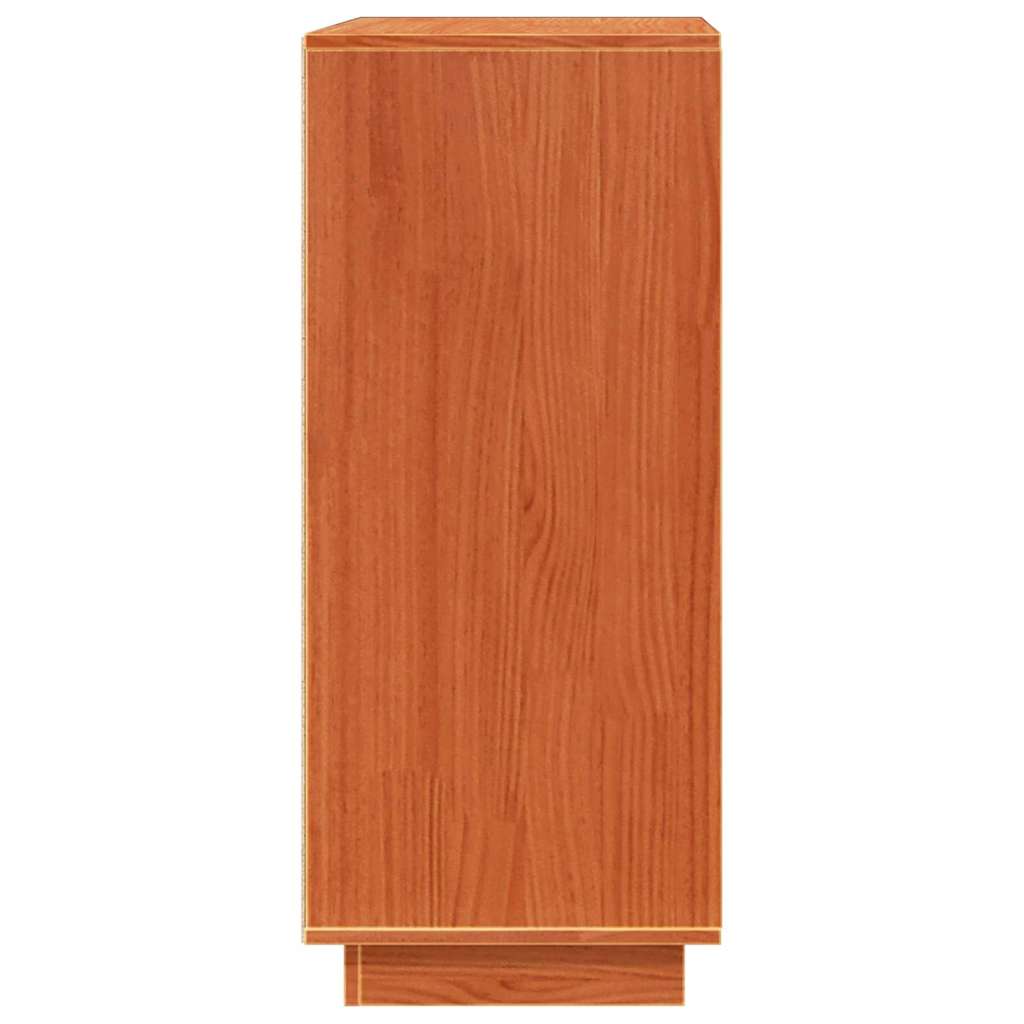 Buffet Marron cire 70 x 34 x 80 cm Bois massif en pin - XIOS