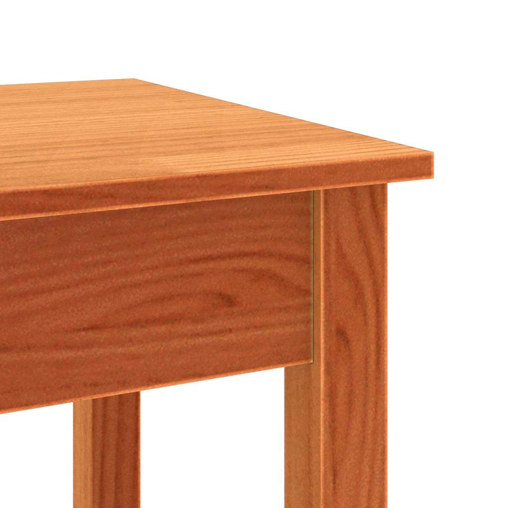 Table console Marron cire 110 x 40 x 75 cm Bois massif en pin - XIOS
