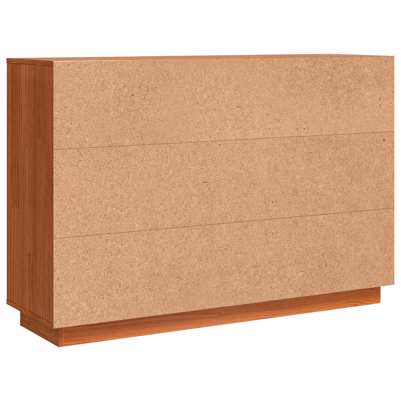 Buffet avec tiroir Chêne brun 111 x 34 x 75 cm Pin massif - XIOS