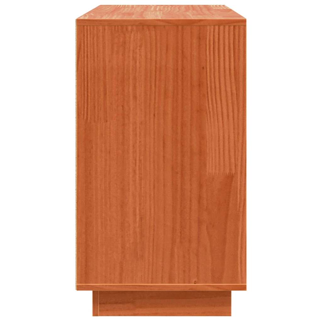 Buffet Marron 111 x 34 x 60 cm Bois de pin massif - XIOS