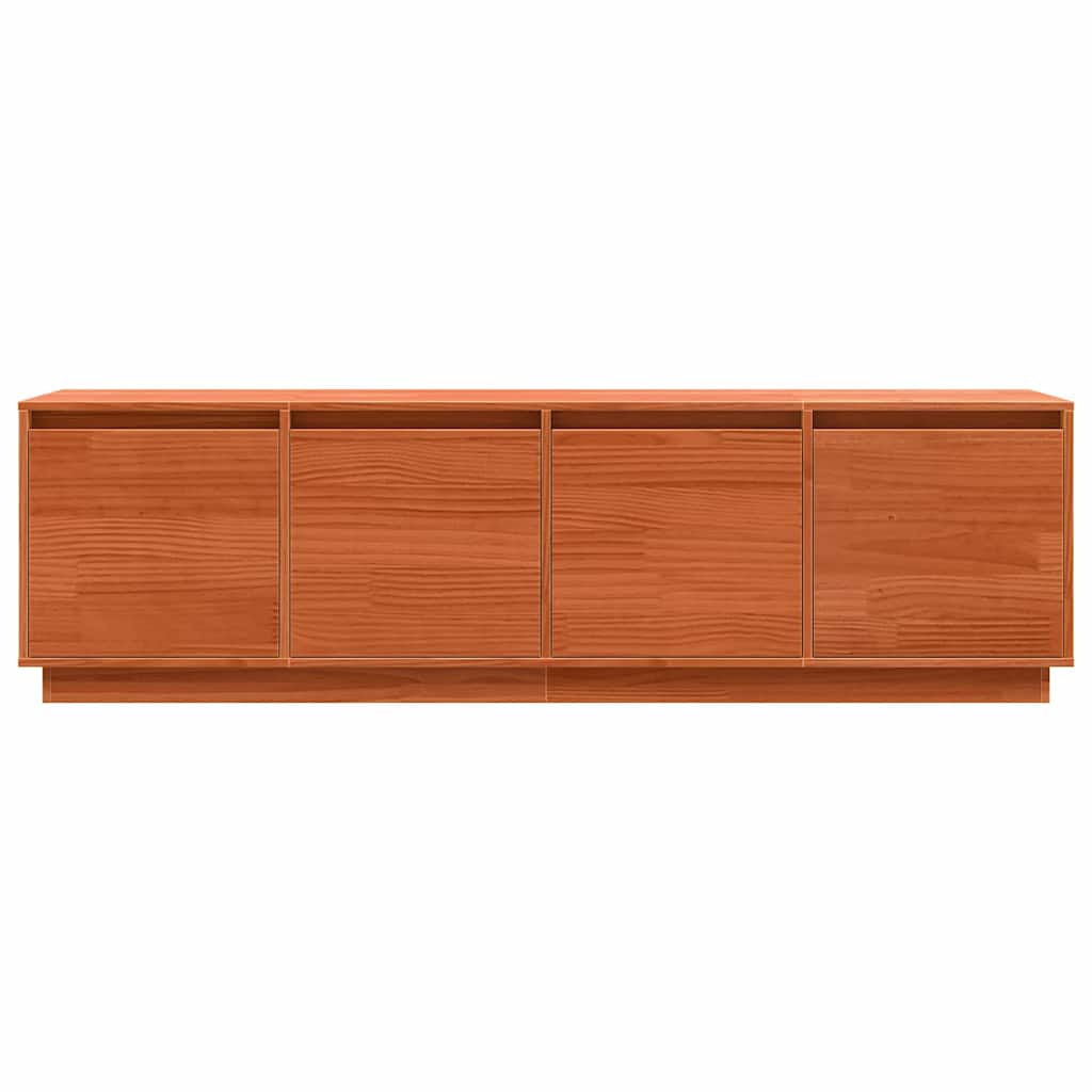 Meuble TV Marron 156 x 37 x 45 cm Bois de pin massif - XIOS