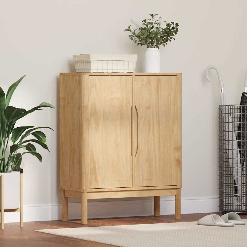 Buffet FLORO Cire marron 70 x 30 x 70,5 cm Bois de Pin Massif - XIOS