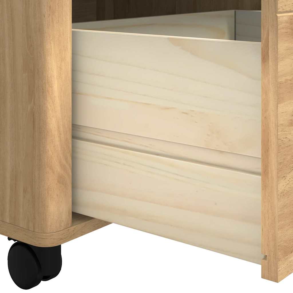 Chariot de cuisine FLORO Cire marron 72,5 x 45 x 80 cm - XIOS