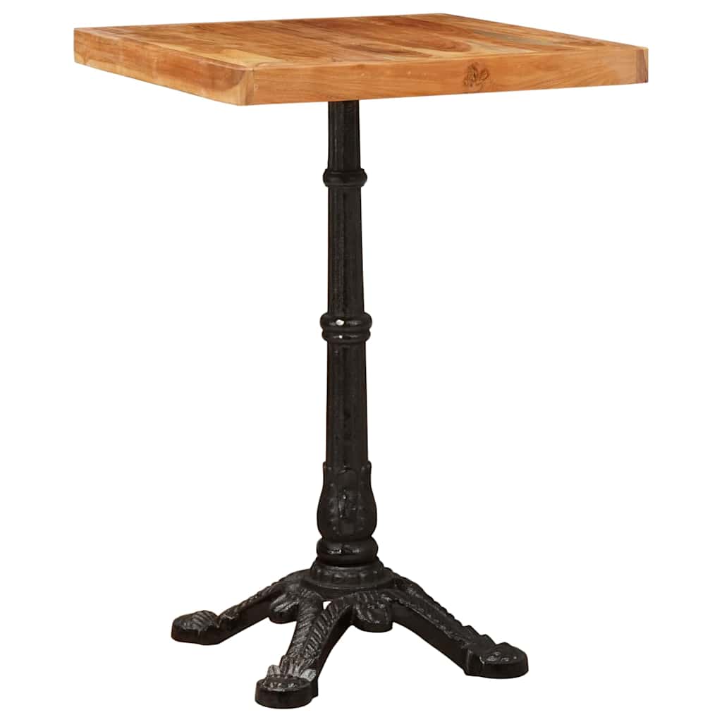 Table bistrot Marron 50 x 50 x 76 cm Bois d'Acacia Massif - XIOS