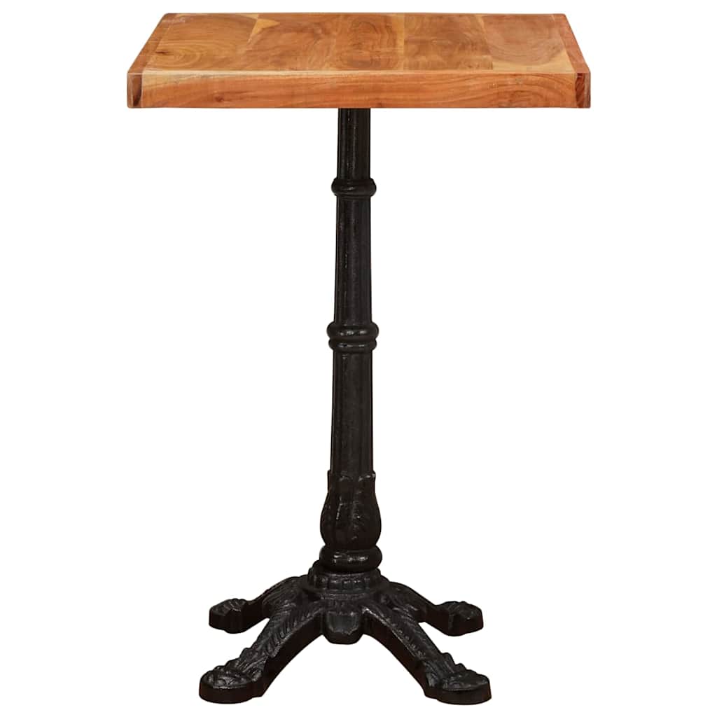 Table bistrot Marron 50 x 50 x 76 cm Bois d'Acacia Massif - XIOS