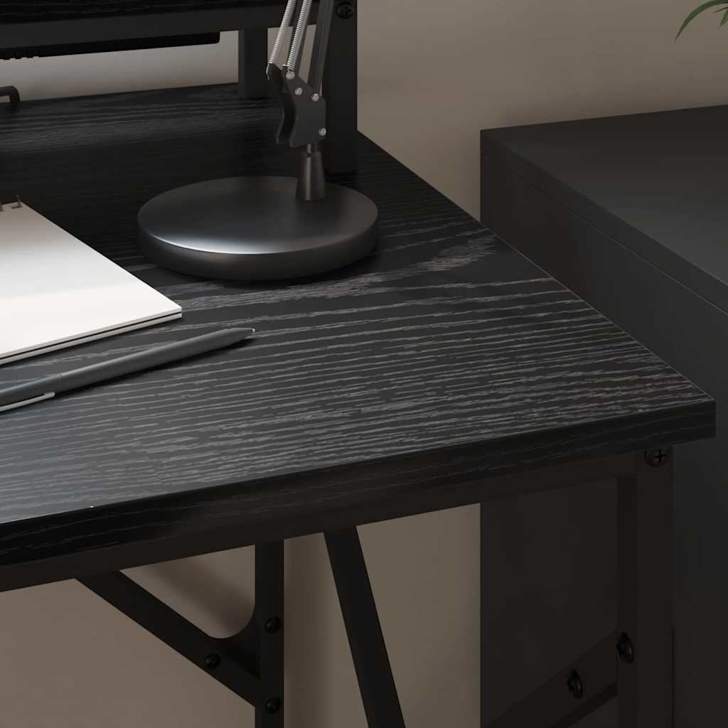 Bureau Chêne noir 100 x 50 x 86.5 cm Bois d'ingénierie - XIOS