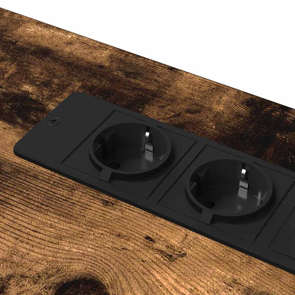 Bureau Chêne fumé 100 x 50 x 86.5 cm Bois d'ingénierie - XIOS